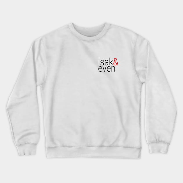 Isak & Even Crewneck Sweatshirt by byebyesally